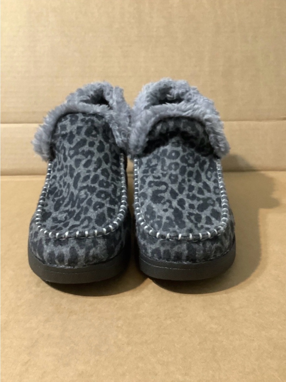 Hey Dude Womens Wendy Wild Cheetah Slip On Comfort Ankle Shoes